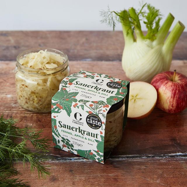 The Cultured Collective Fennel Apple & Dill Sauerkraut   235g GOODS M&S   