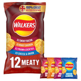 Walkers Meaty Variety Multipack Crisps   12 per pack GOODS M&S   