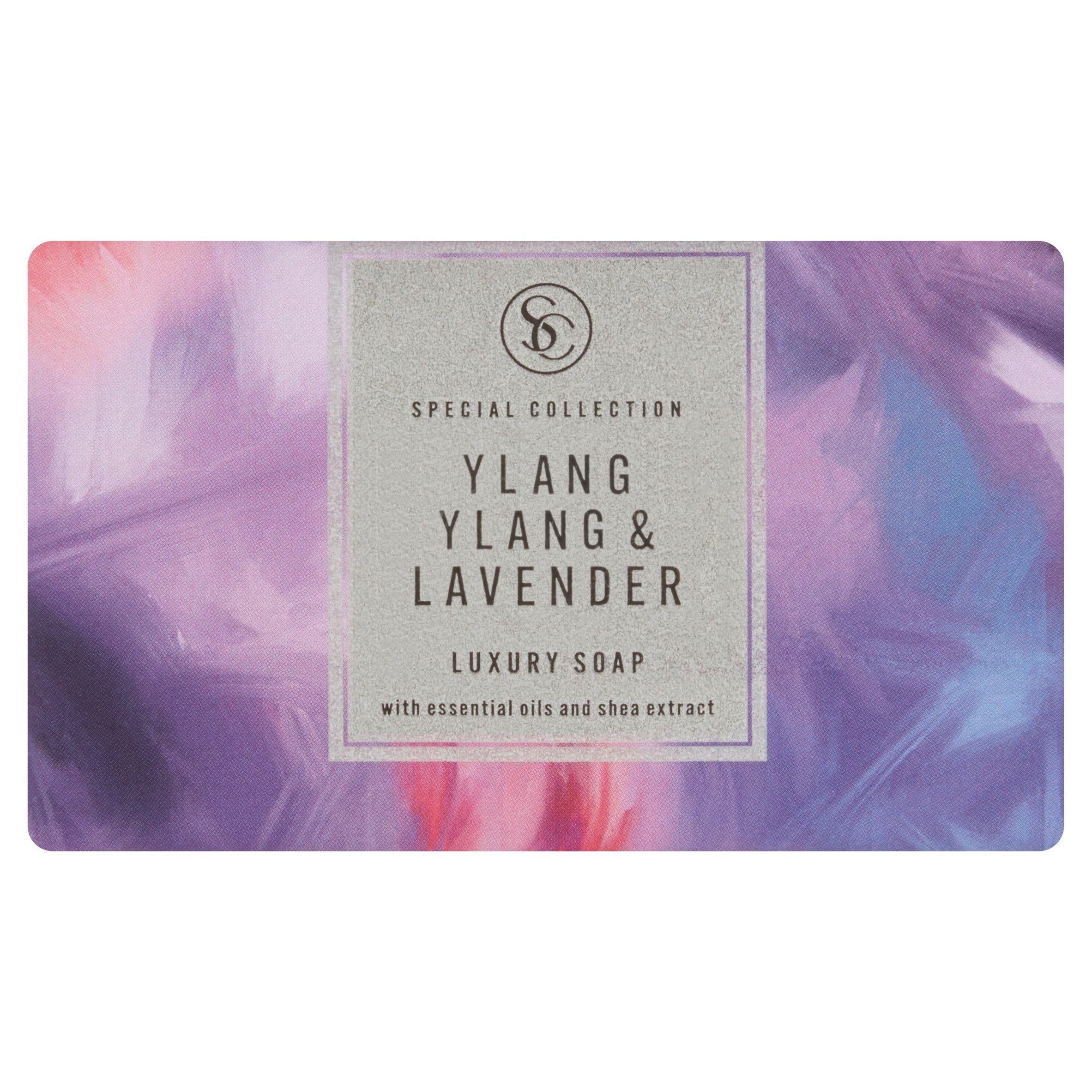 Sainsbury's The Collection Ylang Ylang & Lavender Luxury Soap GOODS Sainsburys   