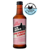 Lo Bros Kombucha Raspberry & Lemon Low Sugar   330ml GOODS M&S   