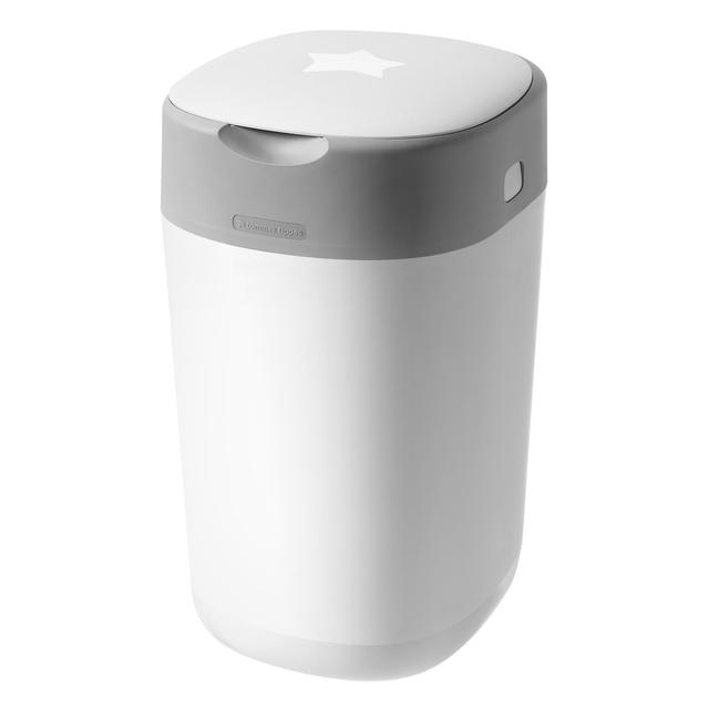 Tommee Tippee Twist & Click White Nappy Bin Includes 1x Refill Cassette GOODS M&S   