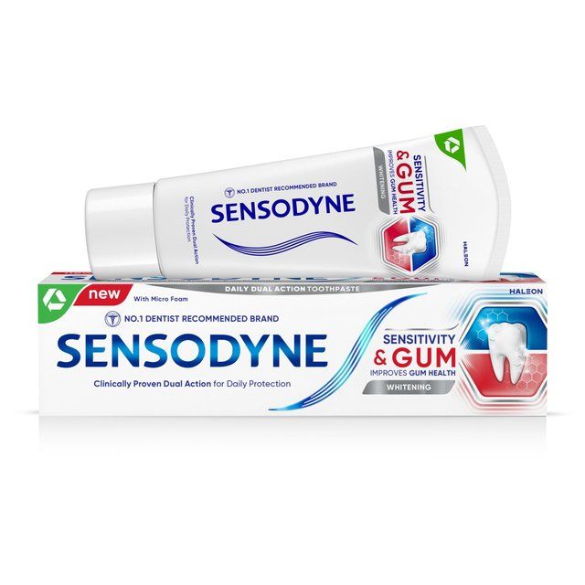 Sensodyne Sensitive Sensitivity & Gum Whitening Toothpaste   75ml GOODS M&S   