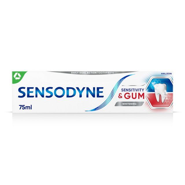 Sensodyne Sensitive Sensitivity & Gum Whitening Toothpaste   75ml GOODS M&S   