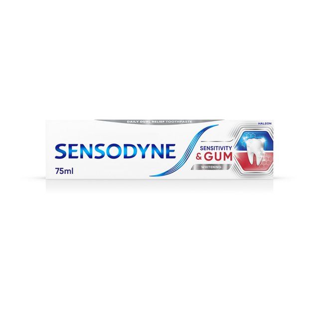 Sensodyne Sensitive Sensitivity & Gum Whitening Toothpaste   75ml GOODS M&S   