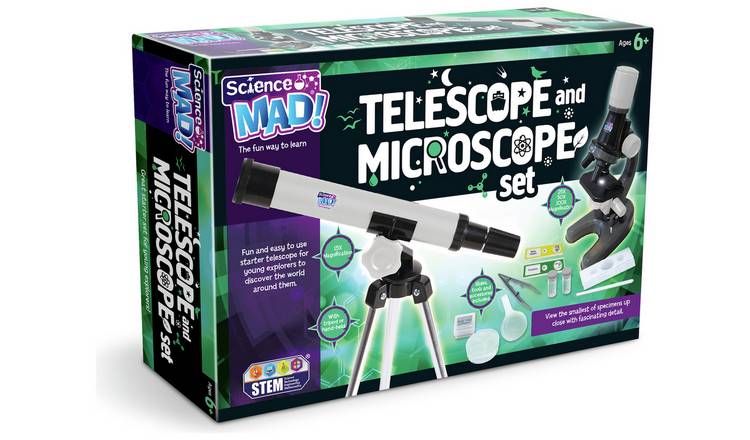 Science Mad Telescope and Microscope GOODS Argos