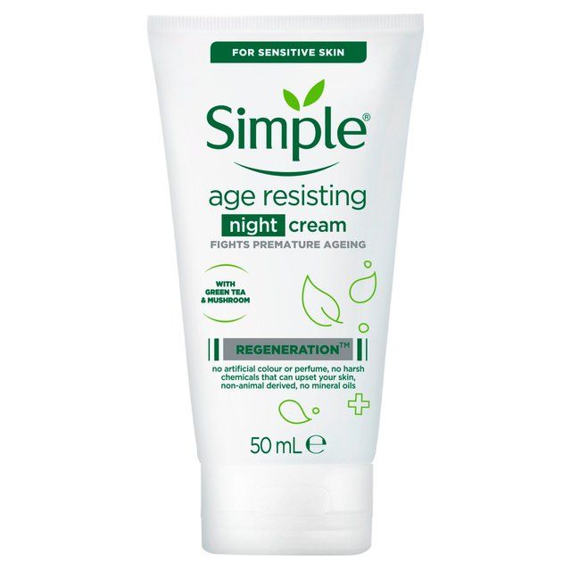 Simple Kind To Skin Regeneration Age Resisting Night Cream   50ml GOODS M&S   