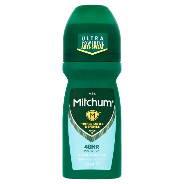 Mitchum Men Clean Control Roll On Deodorant   100ml GOODS M&S   