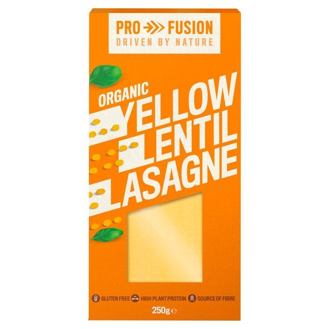 Profusion Organic Protein Yellow Lentil Lasagne Sheets   250g