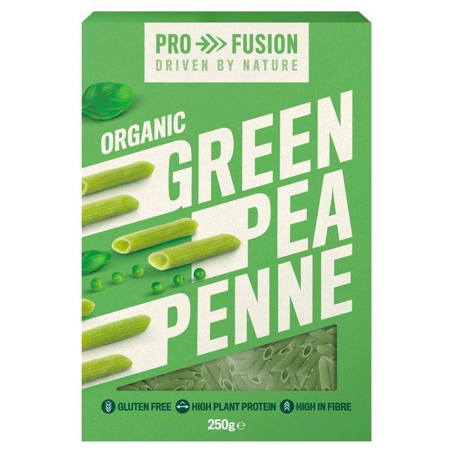 Profusion Organic Protein Green Pea Penne   250g GOODS M&S   