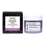 Pip & Pod Blackberry Exfoliating Crème 50ml Face Exfoliators & Scrubs Holland&Barrett   