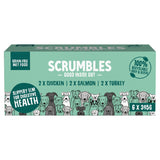 Scrumbles Classic Wet Dog Food Trays 6x395g Bigger packs Sainsburys   