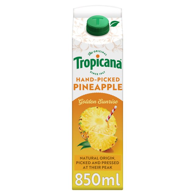 Tropicana Sensations Pineapple Fruit Juice   850ml GOODS M&S   