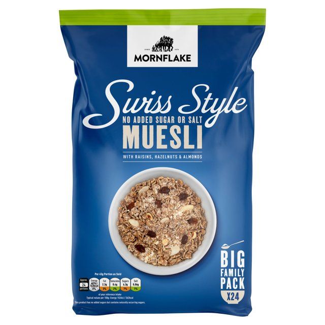 Mornflake Classic Swiss Style Muesli No Added Sugar   1.1kg