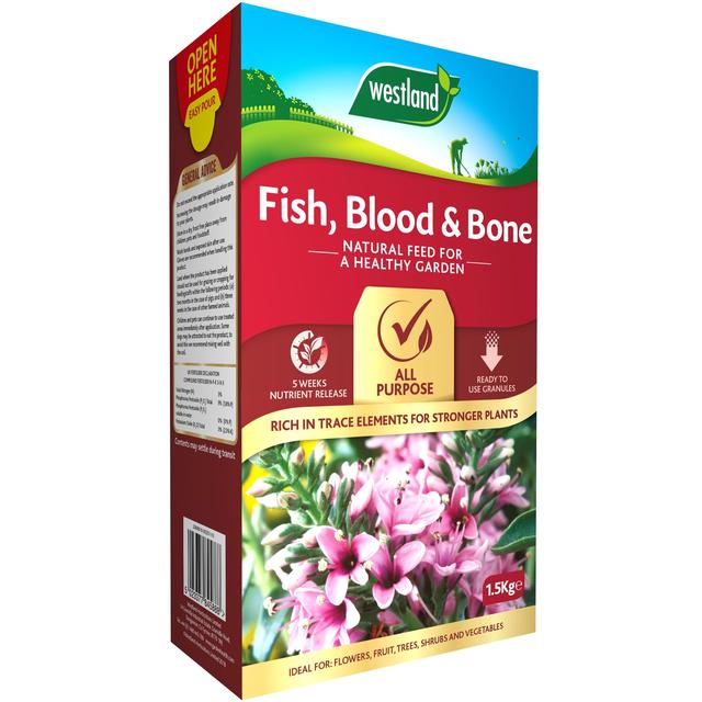 Westland Fish Blood and Bone All Purpose Plant Food 1.5 kg GOODS M&S   