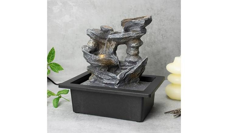 Menkind Cascading Rocks Fountain GOODS Argos