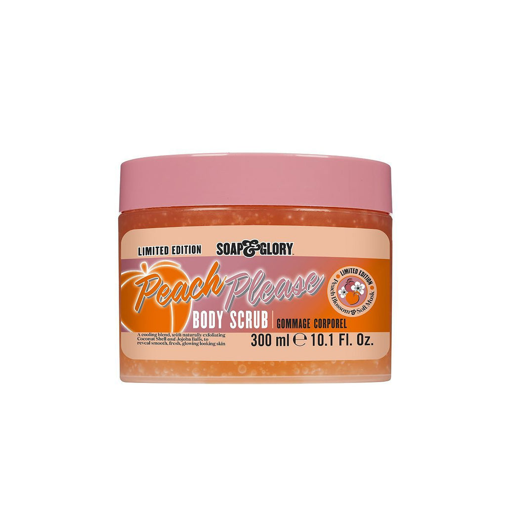 Soap & Glory Limited Edition Peach Please Body Scrub 300ml