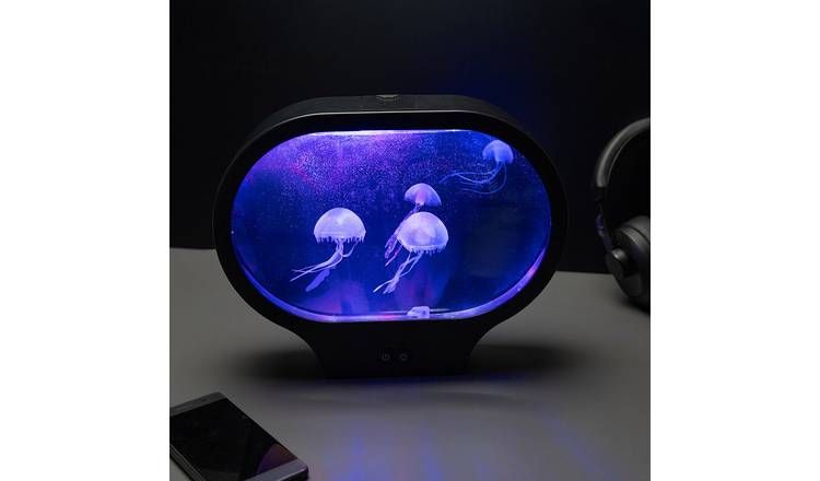 Menkind USB Oval Jelly Fish Tank GOODS Argos