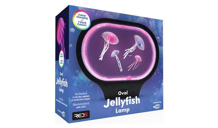 Menkind USB Oval Jelly Fish Tank