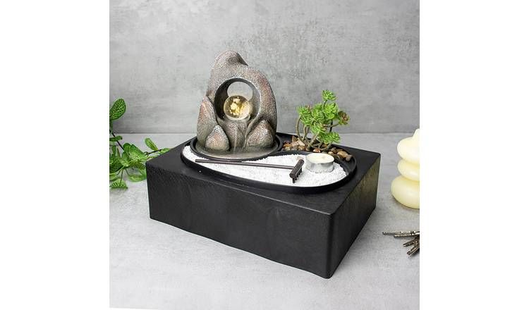 Menkind Zen Garden Water Fountain GOODS Argos