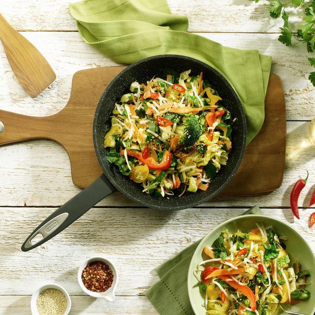 Zyliss 24cm Frying Pan with Soft Touch handle GOODS M&S   