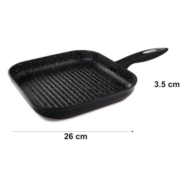 Zyliss Soft Touch Handle Grill Pan 26cm