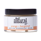 The Natural Deodorant Co Clean Deodorant Balm Lemon & Geranium 55g GOODS Holland&Barrett Orange & Bergamot