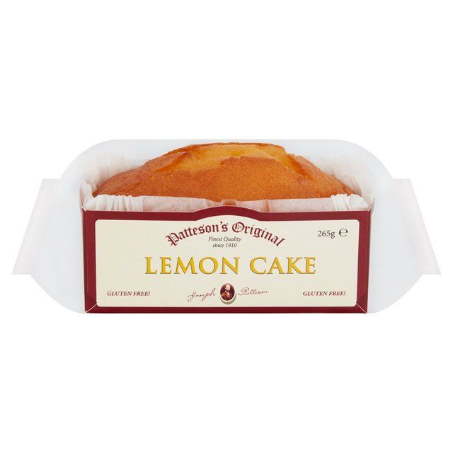 Patteson's Gluten Free Lemon Loaf Cake   265g