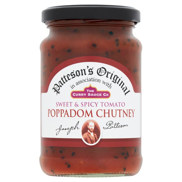 The Curry Sauce Co. Spicy Tomato Poppadom Chutney   300g