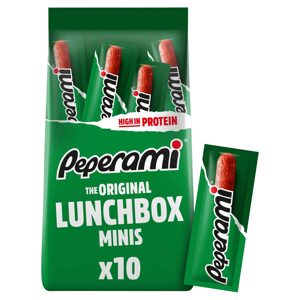 Peperami Original Salami Lunchbox Minis 10x10g