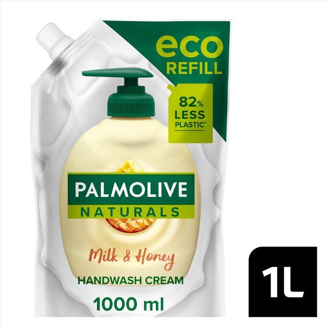 Palmolive Milk & Honey Liquid Hand Soap Doy Pack   1L GOODS M&S   