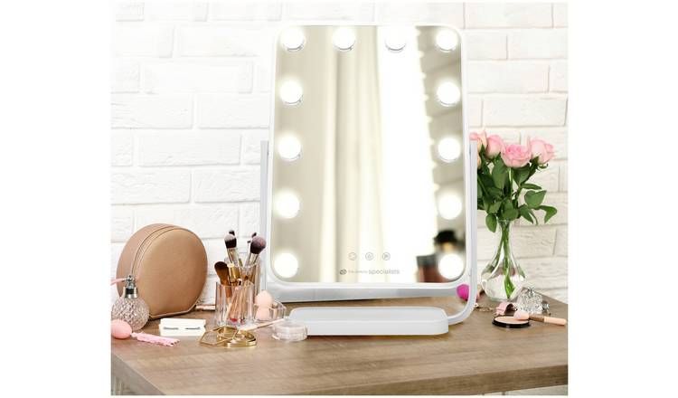 Rio Hollywood Glamour Lighted Dressing Table Mirror