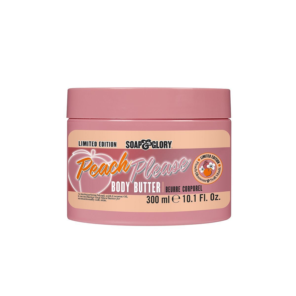 Soap & Glory Limited Edition Peach Please Body Butter 300ml GOODS Boots   