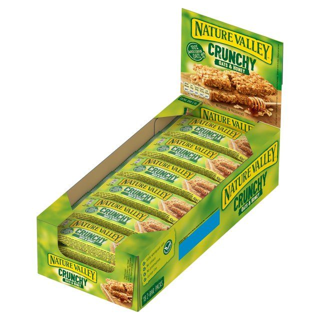 Nature Valley Crunchy Oats & Honey Cereal Bars   18 x 42g