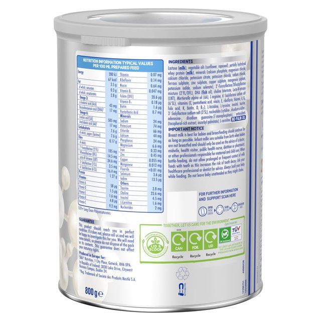 SMA Advanced 1 First Milk Powder From Birth   800g GOODS M&S   