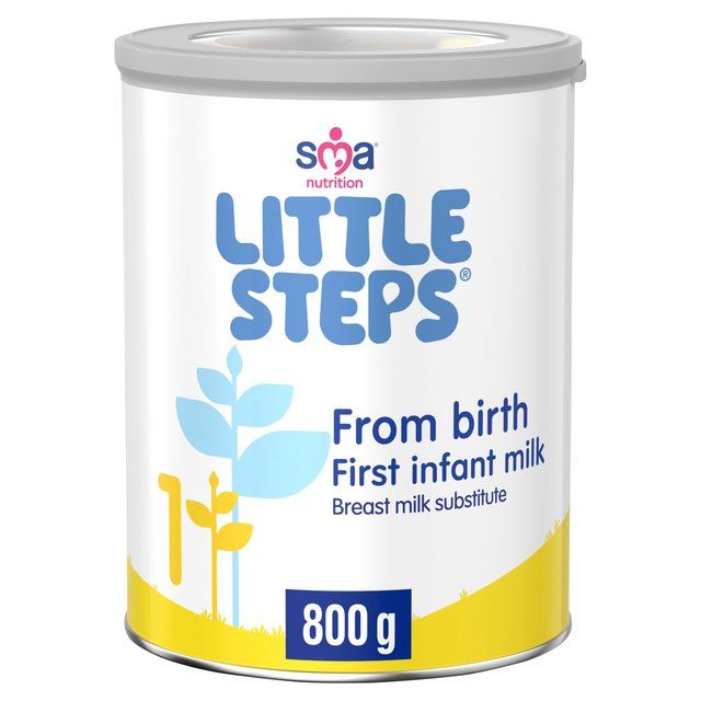 SMA Little Steps 1 First Infant Milk Powder From Birth   800g