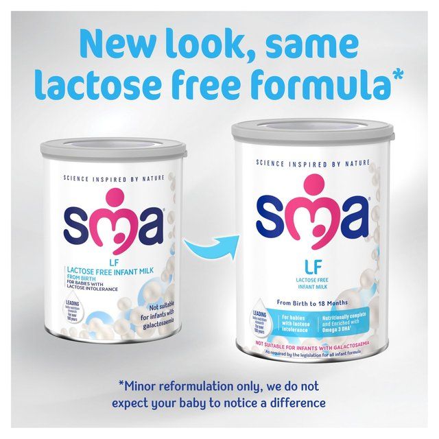 SMA Lactose Free Formula Powder From Birth   400g GOODS M&S   