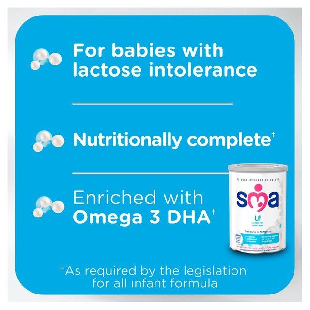 SMA Lactose Free Formula Powder From Birth   400g GOODS M&S   