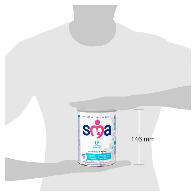 SMA Lactose Free Formula Powder From Birth   400g GOODS M&S   