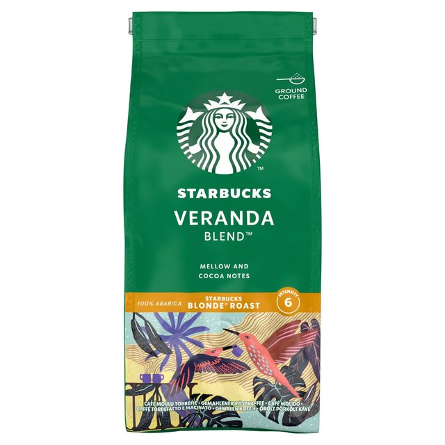 STARBUCKS Veranda Blend Blonde Roast Ground Coffee   200g