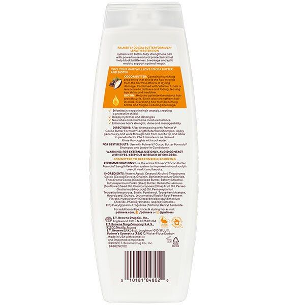 Palmer's Biotin Length Retention Conditioner 400ml GOODS Superdrug   