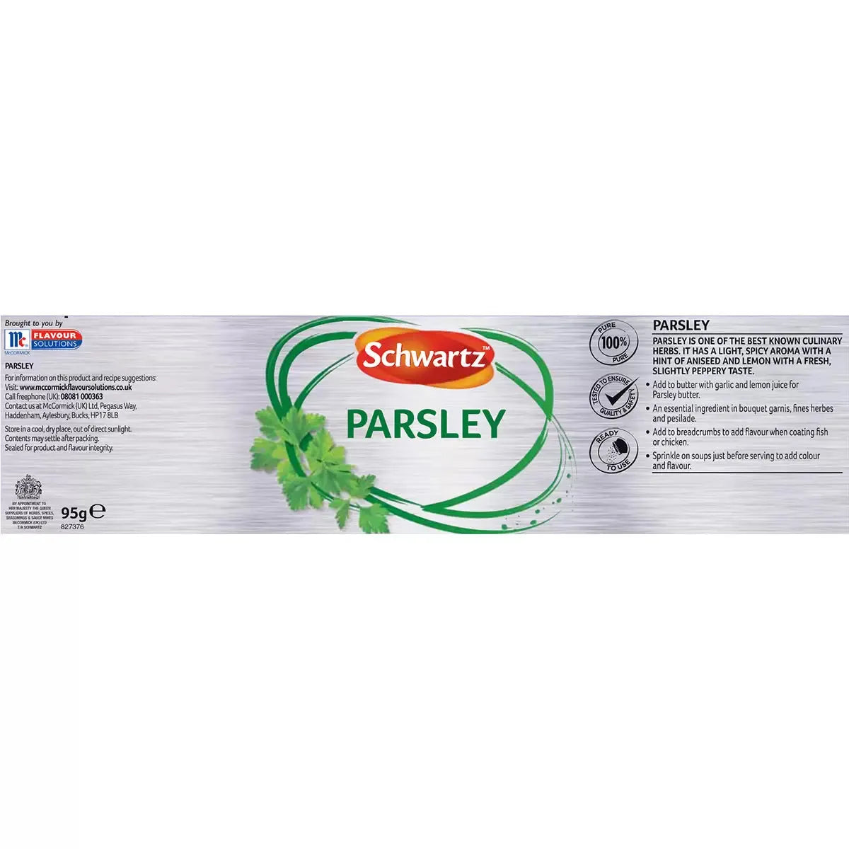 Schwartz Parsley, 95g GOODS Costco UK