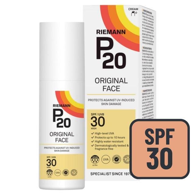 P20 Face SPF 30 Sun Cream   50g GOODS M&S   