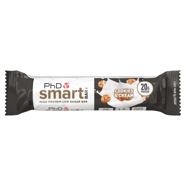 PhD Nutrition Cookies & Cream Smart Bar   64g