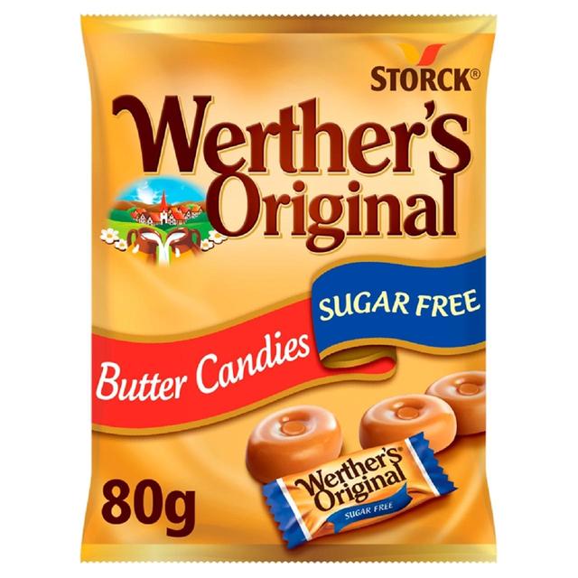 Werther's Original Butter Candies Sugar Free   80g GOODS M&S   