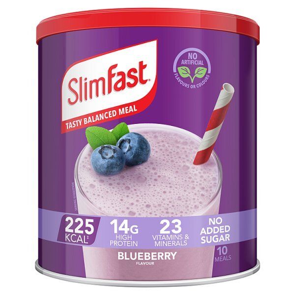 Slimfast Powder Blueberry 365G GOODS Superdrug   