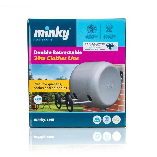 Minky 30m Retractable Reel GOODS M&S   