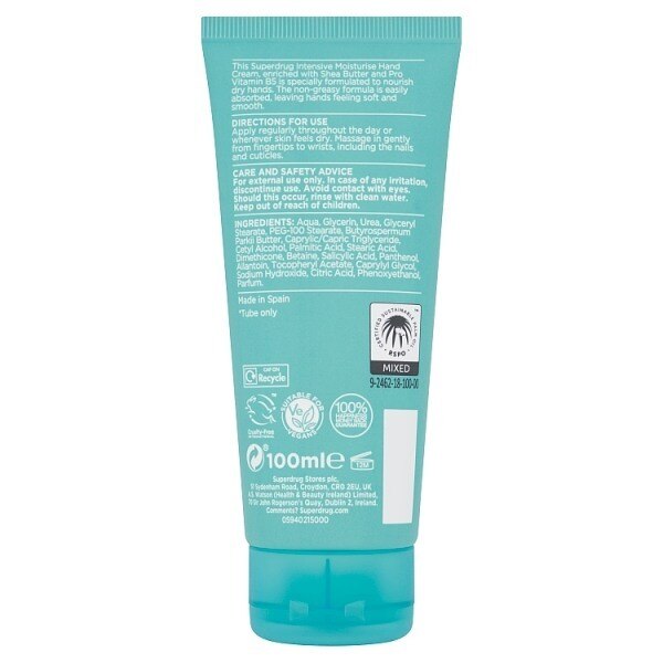 Superdrug Hand Cream Intensive Moisture 100ml GOODS Superdrug   