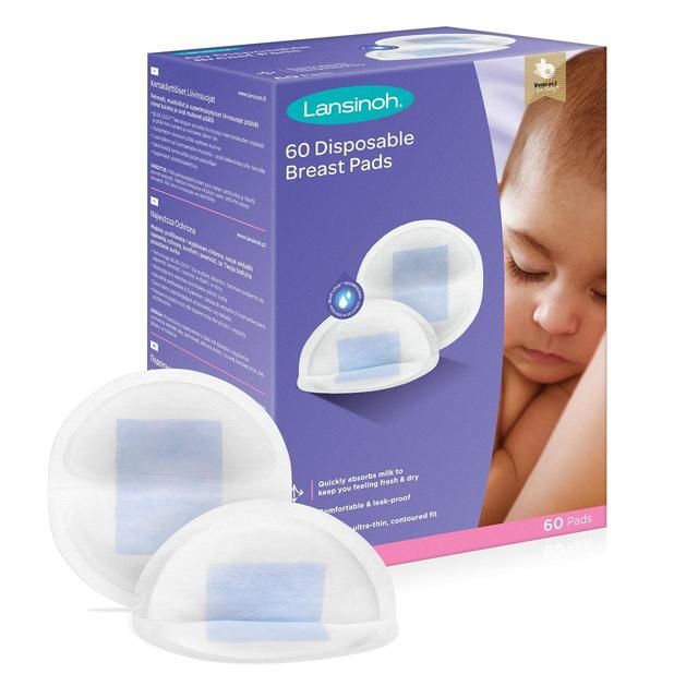 Lansinoh Disposable Nursing Breast Pads   60 per pack