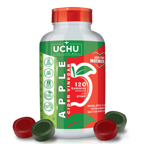 UCHU 120 x Mother Apple Cider Vinegar Gummies ACV gummy GOODS Superdrug   