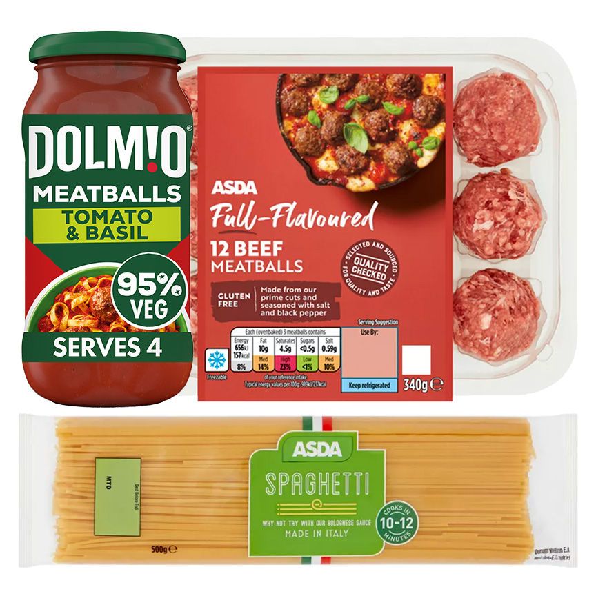 Meatballs Meal Bundle for 4